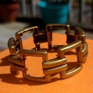 🌟 Lia Sofia Womens Goldtone Link Bracelet